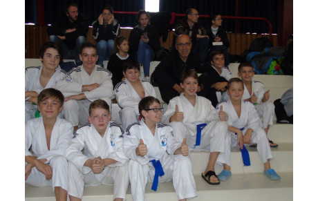 les benjamins au tournoi de Villefranche