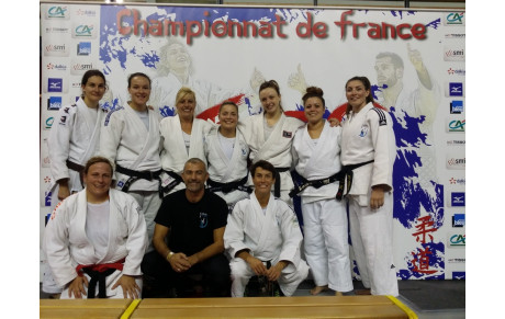 Cahors judo filles dans le top 5 francais !!!!