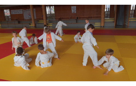 les premières photos de la saison...au dojo